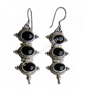 Three stone Earring