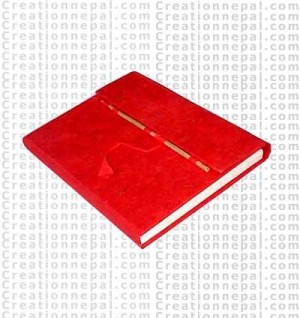 Bamboo closure journal
