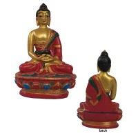 Super paint resin small Buddha