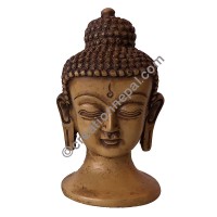 5 inch ivory color Buddha head