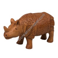 5-inch ivory color resin Rhino