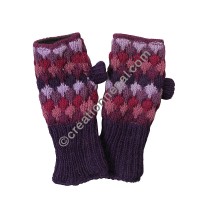 Purple border colorful hand warmer