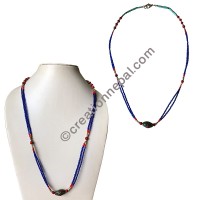 Multi beads pote necklace