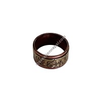 8-auspicious signs rolling finger ring