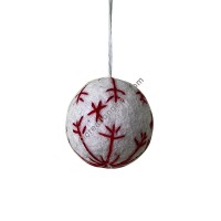 Felt Christmas decorative ball
