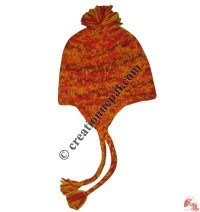 Mixed color woolen ear hat19