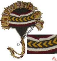 Woolen mohawk hat2