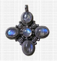 Five stone pendant