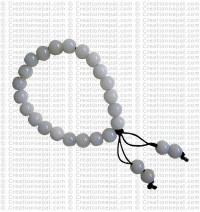 Glass beads wristband 01