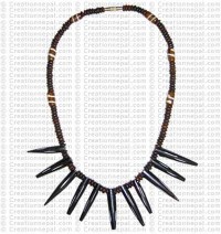 Pin shape necklace 1