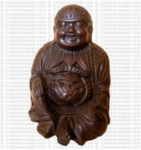 Laughing sitting-Buddha