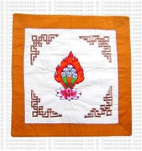 Embroidered Padma cushion cover2