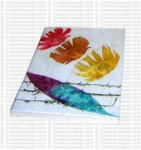 Leaf and flowers notebook-1