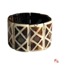 Carved bone bracelet21