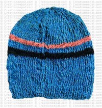 Hemp-cotton crochet hat15