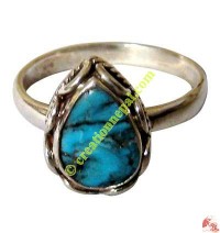 Silver-Turquoise finger ring1