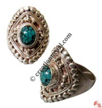 Silver-Turquoise finger ring4