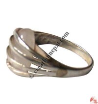 Silver wire Moon stone finger ring3