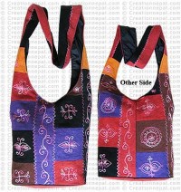 Patch-work embroidered cotton bag2