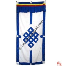 Endless knot polyester door-curtain3