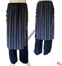 Cotton skirt cover design trouser