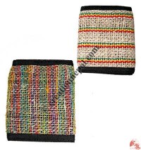 Colorful hemp wallet
