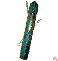 Turquoise setting copper incense holder3