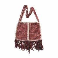 Two patch silk bag