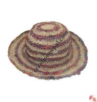 Silk-hemp wire hat