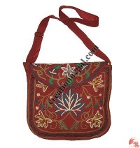 Woolen embroidery Kashmiri bag