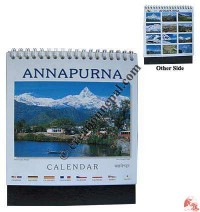 Small size Annapurna desktop calendar