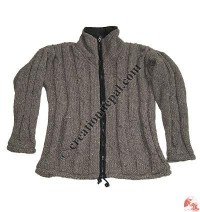 Light brown Nagbeli woolen jacket