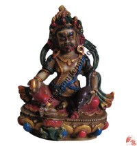 Colorful painting Kuber resin statue