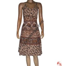 Jayapuri design printed cotton dress