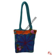 Felt flower design bag3