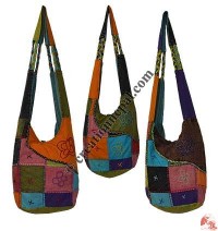 Shyama cotton patch-work hand emb bag7