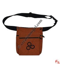 3-circle emb belt bag