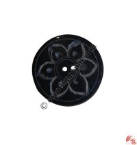 Lotus buffalo-horn button (packet of 10)