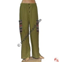 Gheri pocket cotton trouser