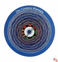 Om Cosmos Mandala fridge magnet