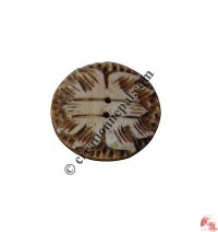 Carved bone button1 (packet of 10)