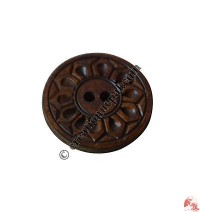 Carved bone button3 (packet of 10)