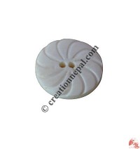Carved bone button5 (packet of 10)