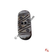 Carved bone button19 (packet of 10)