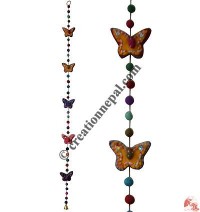 Felt beads-Butterfly decorative hanging