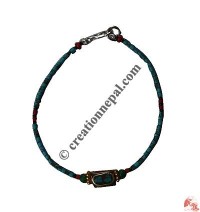 Single line Turquoise pote bracelet