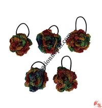 Colorful 3-layer flower Hairband