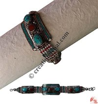 Turquoise-coral bracelet2