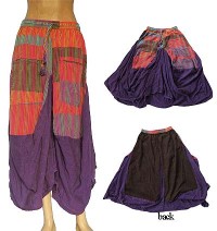 Khaddar cotton box skirt