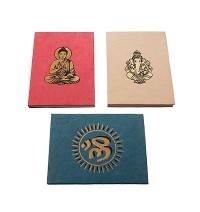 Buddha, Ganesha OM notebook
